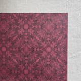 "A7 Envelope Liners Isabella in Deep Red on Red for Straight Flap Envelopes | Pack of 10" - Envelope Liners in red by Renée Stramel