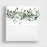 "Eucalyptus Liner | Set of 25 Square Envelope Liners" - Envelope Liners in multicolorassorted-colors by Nikki Turner