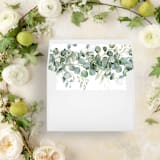 "Eucalyptus Liner | Set of 25 Square Envelope Liners" - Envelope Liners in multicolorassorted-colors by Nikki Turner