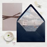"A7 Fine Art Envelope Liners // Sailing Day (Set of 25)" - Envelope Liners in multicolorassorted-colors by Clover and Lamb