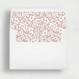 "Neutral Floral Liner | Set of 25 Square Envelope Liners" - Envelope Liners in multicolor by Nikki Turner