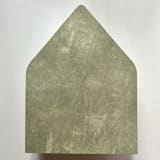 "A7 Envelope Liners Fresco Texture in Citron Green for Euro Flap Envelopes | Pack of 10" - Envelope Liners in green by Renée Stramel