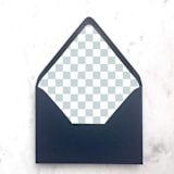"A7 Envelope Liners Dusty Blue Checkerboard (set of 10)" - Envelope Liners in blue by Design by Laney