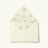 "Lovebirds & Sweethearts Wedding Envelope Liner | Set of 10" - Envelope Liners in multicolorassorted-colors by Paper Haven