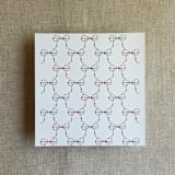 "Holiday ribbon bows printed envelope liner for A7 square flap envelope  | pack of 10" - Envelope Liners in multicolorassorted-colors by Ivory Invitations
