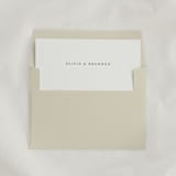 "Custom ‘Text’ Envelope Liners, Square Flap, Pack of 25" - Envelope Liners in multicolorassorted-colors by Studio Lavender