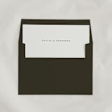 "Custom ‘Text’ Envelope Liners, Square Flap, Pack of 25" - Envelope Liners in multicolorassorted-colors by Studio Lavender