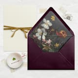 "A7 Fine Art Envelope Liners // Midnight Bloom (Set of 25)" - Envelope Liners in white by Clover and Lamb