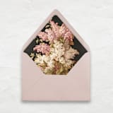 "A7 Fine Art Envelope Liners // Feminine Florals (Set of 25)" - Envelope Liners in pink by Clover and Lamb