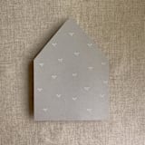 "Stone baby ribbon bows envelope liner for A7 euro flap envelope | pack of 10" - Envelope Liners in gray by Ivory Invitations