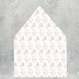 "Blush Pink Floral Toile Envelope Liner | Set of 10 | For 5x7” invitations" - Envelope Liners in pink by Cotton and Bow