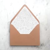 "A7 Envelope Liners Lace (set of 10)" - Envelope Liners in white by Design by Laney