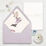 "A7 Envelope Liners // Birdies (Set of 25)" - Envelope Liners in multicolorassorted-colors by Clover and Lamb