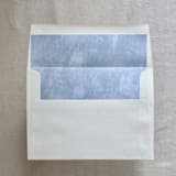 "A7 Envelope Liners Fresco Texture in Sky Blue for Square Flap Envelopes | Pack of 10" - Envelope Liners in blue by Renée Stramel
