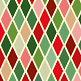 "A7 Envelope Liners Square Flap // Retro Christmas 1 (Set of 25)" - Envelope Liners in multicolorassorted-colors by Clover and Lamb