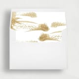 "Golden Hue  | Set of 25 Envelope Liners" - Envelope Liners in gold by Nikki Turner