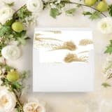 "Golden Hue  | Set of 25 Envelope Liners" - Envelope Liners in gold by Nikki Turner
