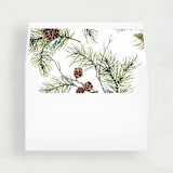 "Christmas Pine Liner | Set of 25 Envelope Liners" - Envelope Liners in green by Nikki Turner