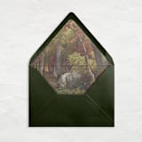 "A7 Fine Art Envelope Liners // Autumn Woodland (Set of 25)" - Envelope Liners in multicolorassorted-colors by Clover and Lamb