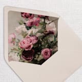 "Pink Watercolor Floral Envelope Liners, Pack of 25" - Envelope Liners in multicolorassorted-colors by Studio Lavender