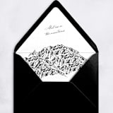 "Mountain Skyline Landscape Envelope Liner with custom text/saying | Set of 10 | For 5x7 Minted Square Flap Envelope" - Envelope Liners in white by Kimee Meyer