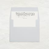 "Custom A7 Venue Sketch Square Flap Liners // Set of 125" - Envelope Liners in black by Clover and Lamb
