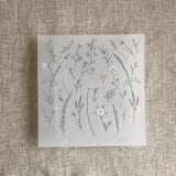 "Soft floral garden printed envelope liner for A7 square flap envelope | pack of 10" - Envelope Liners in multicolorassorted-colors by Ivory Invitations