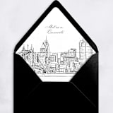 "Cincinnati Skyline Envelope Liner with custom text/saying | Set of 10 | For 5x7 Minted Square Flap Envelope" - Envelope Liners in white by Kimee Meyer