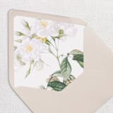 "White Floral Envelope Liners, Pack of 25" - Envelope Liners in white by Studio Lavender