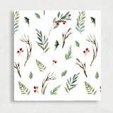 "Christmas Greenery | Set of 25 Envelope Liners" - Envelope Liners in green by Nikki Turner