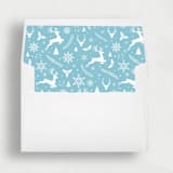 "Christmas Cheers: Cheerful Envelope Liners | Set of 25" - Envelope Liners in blue by Nikki Turner