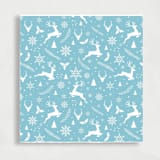 "Christmas Cheers: Cheerful Envelope Liners | Set of 25" - Envelope Liners in blue by Nikki Turner