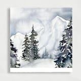 "Winter Forest | Set of 25 Envelope Liners" - Envelope Liners in multicolor by Nikki Turner