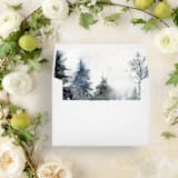 "Winter Forest | Set of 25 Envelope Liners" - Envelope Liners in multicolor by Nikki Turner