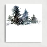 "Rustic Forest | Set of 25 Envelope Liners" - Envelope Liners in green by Nikki Turner