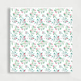 "Frosted Florals: Delicate Christmas Envelope Liners | Set of 25" - Envelope Liners in green by Nikki Turner