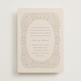 "Extravagant" - Mehndi Invitations in Natural by Jessie Steury - Front