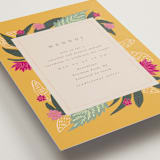 "Phool Bahar" - Mehndi Invitations in Patta by Creo Study - Detail