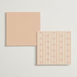 "Garden preppy suite" - Menus in Apricot by Creo Study - Back of Card Options