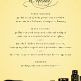 "Big City - Los Angeles" - Menus in Lemondrop by Hooray Creative - Detail