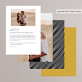 "Eloquence" - Menus in Vanilla by Kimberly FitzSimons - Back of Card Options
