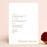 "float + celebrate" - Menus in Celery by Float Paperie - Front