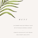 "palmetto" - Menus in Palmetto by kelli hall - Detail