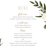 "jewel" - Menus in Onyx by Susan Moyal - Detail