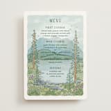 "Sierra" - Menus in Spruce by Paper Sun Studio - Front