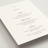 "Classic & Timeless" - Menus in Obsidian by Lucrecia Caporale - Detail