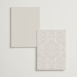 "vintage flourishes" - Menus in Natural by BR Designs - Back of Card Options
