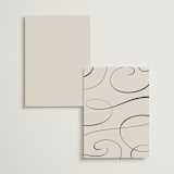"Sibonie" - Menus in Ivory by Melanie Kosuge - Back of Card Options