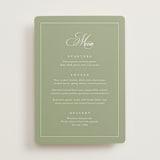 "Greenwood" - Menus in Garden by Kelly Schmidt - Front