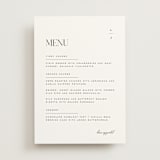 "Clarity" - Menus in Diamond by Heather Cairl - Front